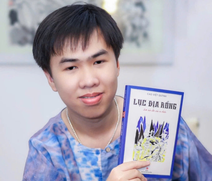 Nhà văn trẻ Cao Việt Quỳnh. Ảnh: Nhân vật cung cấp