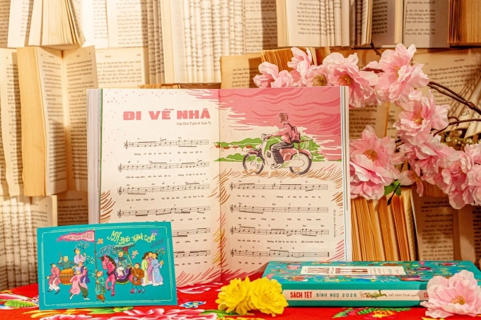 Nhạc phẩm Đi về nhà xuất hiện trong cuốn sách.