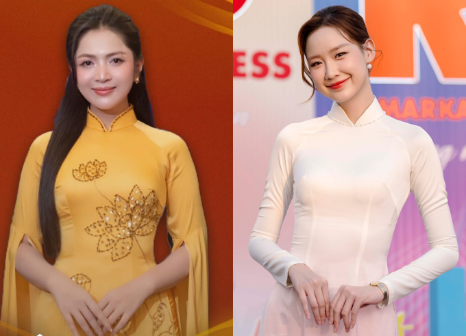 Ca sĩ Duyên Quỳnh (trái) và hoa hậu Bảo Ngọc. Ảnh: Nhân vật cung cấp