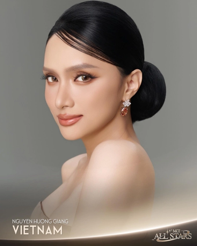 Ảnh chân dung thí sinh của Hương Giang do MGI công bố. Ảnh: Miss Grand International