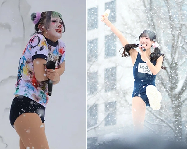 Planck Stars tại show nghệ thuật mùa đông. Ảnh: X