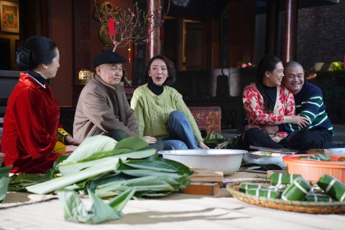 Gia đình ông Mùi cùng bà Tuất - bạn