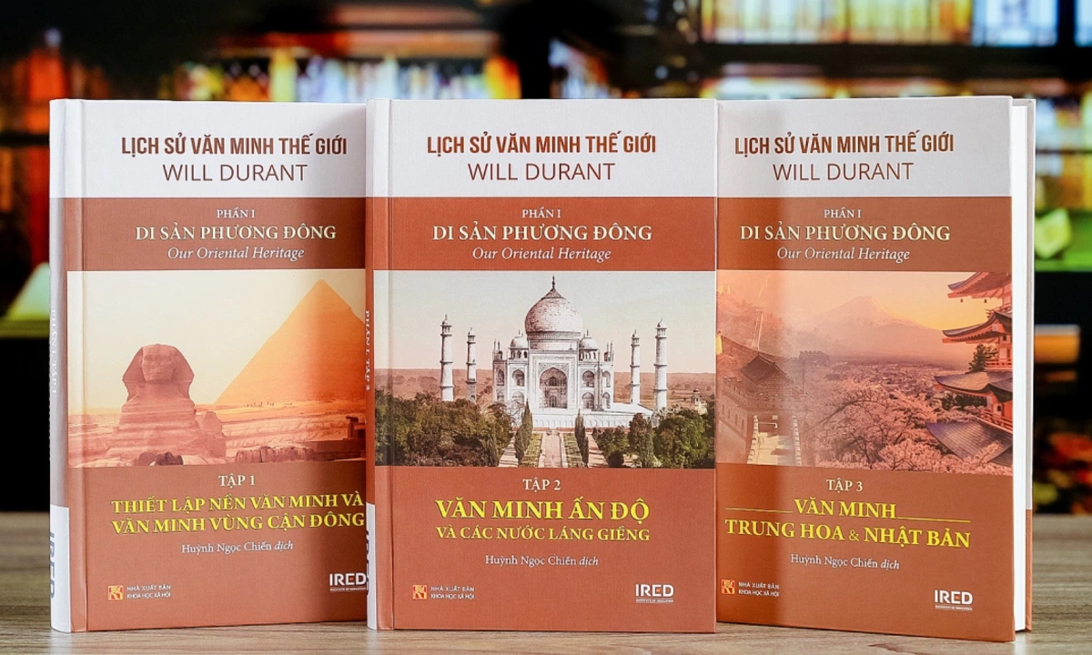 'Lịch sử văn minh thế giới' nhận giải A Sách Quốc gia