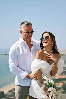 Ảnh cưới của Bảo Trúc và chồng người Đức