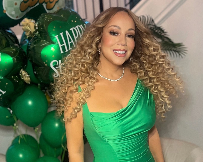Nhan sắc của ca sĩ ở tuổi 57. Ảnh: Instagram Mariah Carey