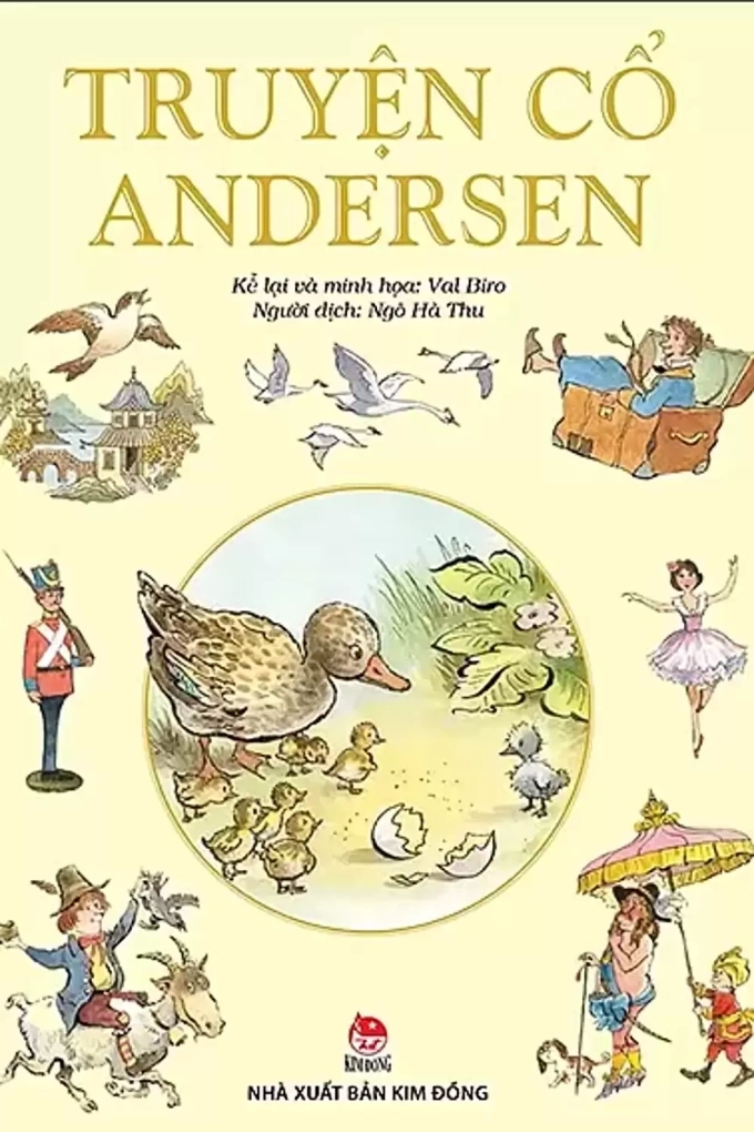 Bìa sách Truyện cổ Andersen, NXB Kim Đồng. Ảnh: NXB Kim Đồng