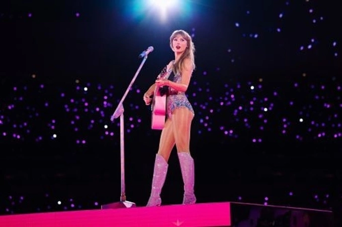Bức ảnh được Taylor Swift nộp đơn đăng ký nhãn hiệu. Ảnh: U.S. Patent & Trademark Office