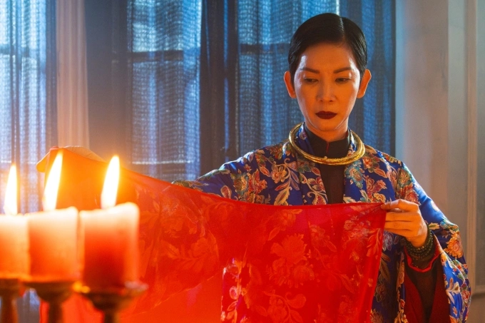 Xuân Lan trở lại màn ảnh với vai phản diện. Ảnh: Đoàn phim cung cấp