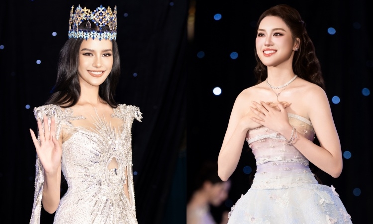 Dàn mỹ nhân đọ phong cách cùng Miss World Opal Suchata