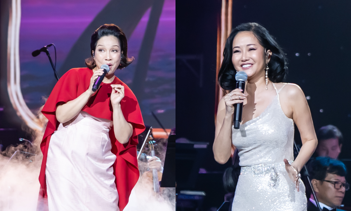 Hồng Nhung, Mỹ Linh hát loạt ca khúc vượt thời gian