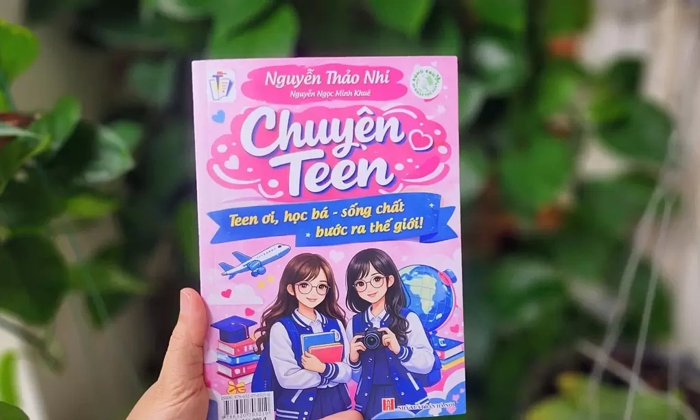 Hai tác giả lớp 8 viết sách về đời sống tuổi teen