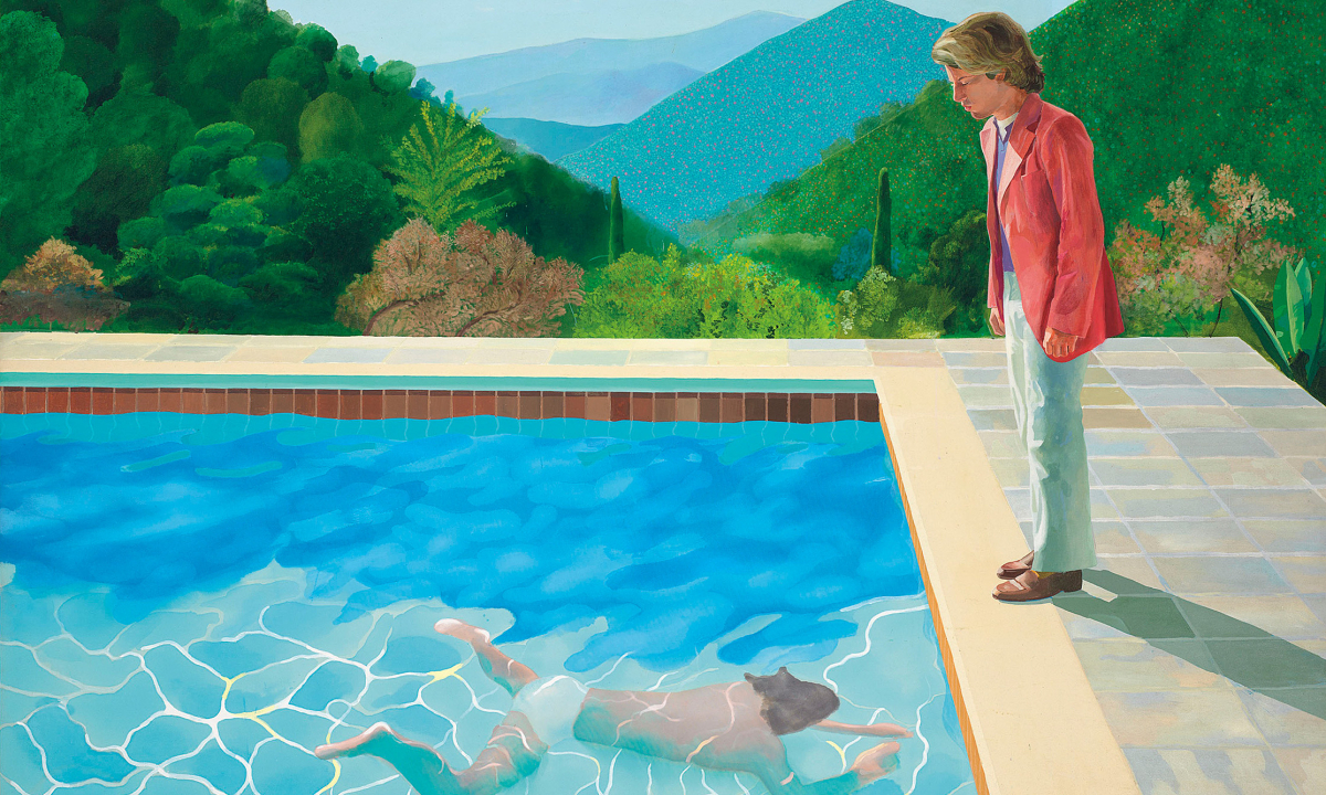 5 tranh đắt nhất của họa sĩ David Hockney
