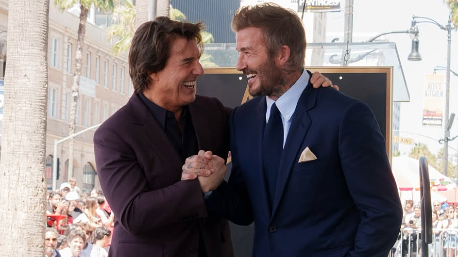 Tình bạn hơn 20 năm của Tom Cruise và David Beckham