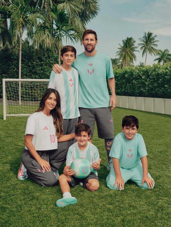 Gia đình Messi. Ảnh: Instagram/Antonella Roccuzzo