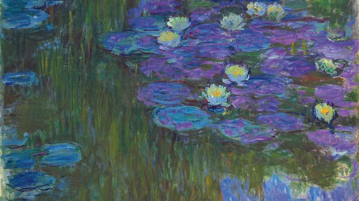 Loạt tranh hoa súng chục triệu USD của Claude Monet