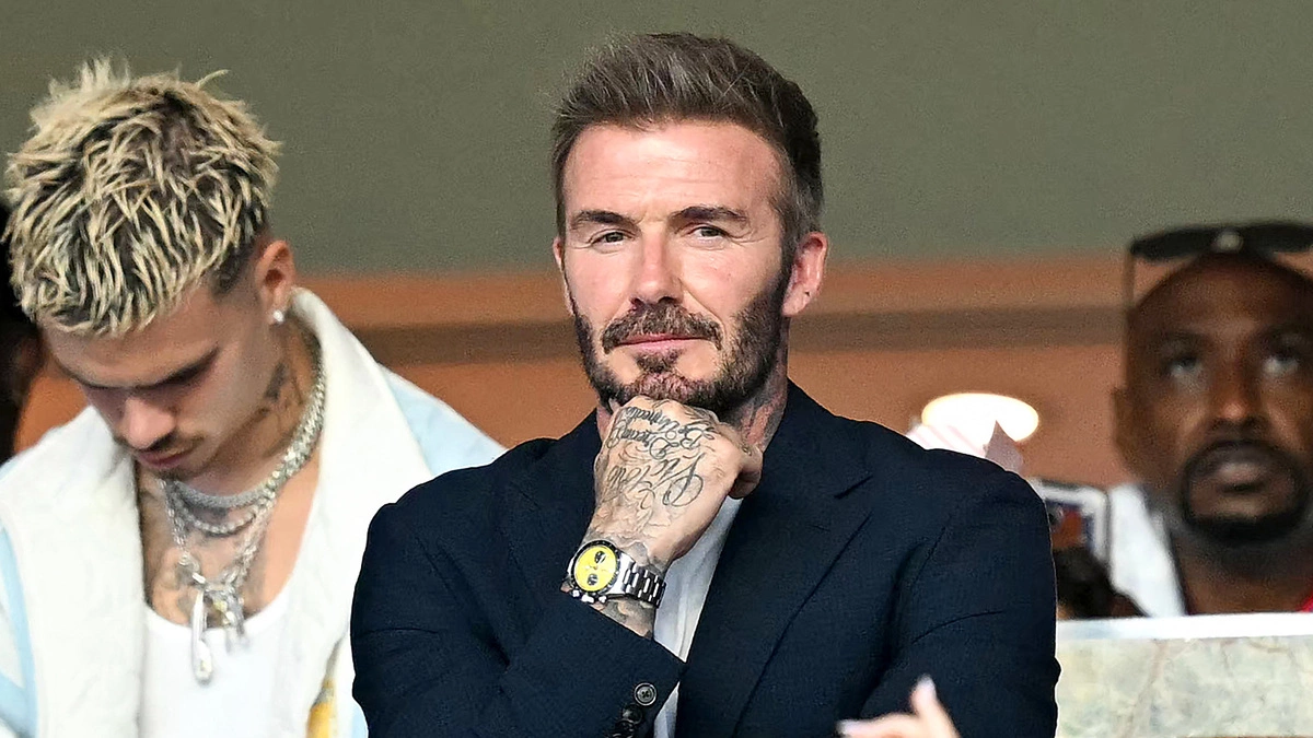 Gia đình Beckham cổ vũ Messi