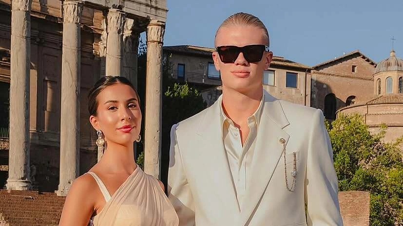 Chuyện tình Haaland và bạn gái quen từ thuở nhỏ