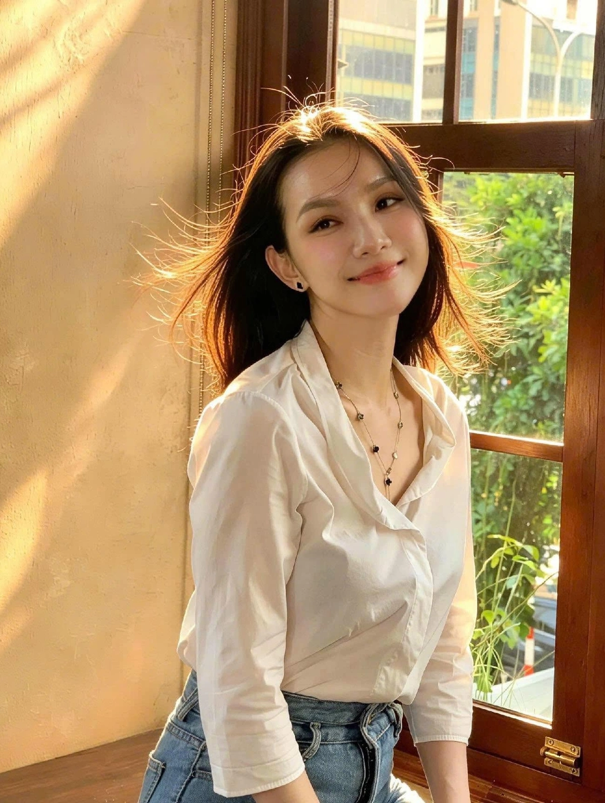 Thời trang đời thường của Hoa hậu Thùy Lâm