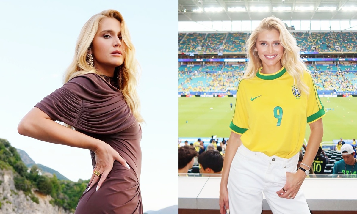 Váy áo giúp vợ Ronaldo 'Béo' tỏa sáng