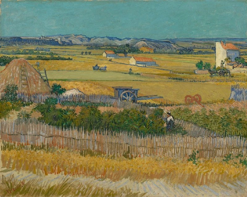 Loạt tranh 'rực rỡ nắng hè' của danh họa Van Gogh