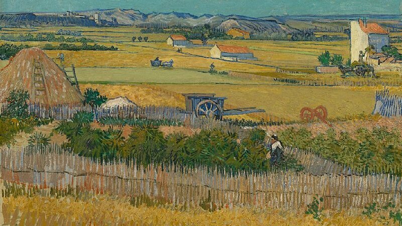 Loạt tranh 'rực rỡ nắng hè' của danh họa Van Gogh
