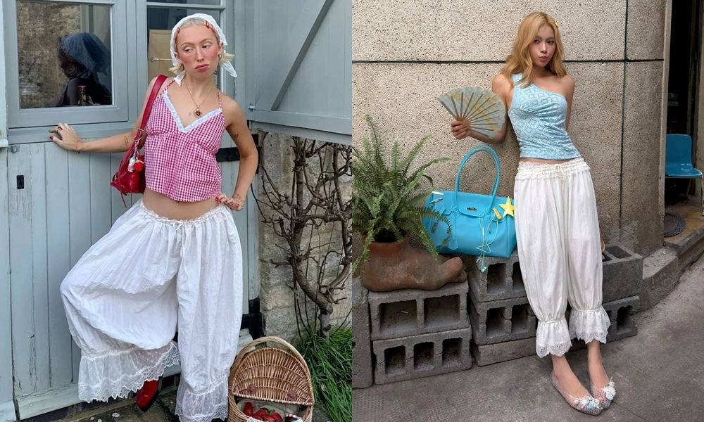 Quần phồng của đàn ông thành mốt hot cho nữ
