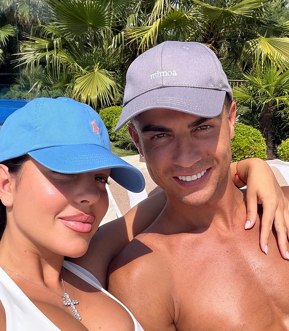 Cristiano Ronaldo và Georgina Rodríguez Hình ảnh chân dung Cristiano Ronaldo và Georgina