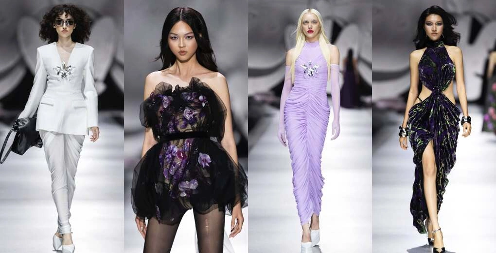 Các thiết kế ứng dụng trong phần đầu show diễn. Ảnh: Tee Le Team