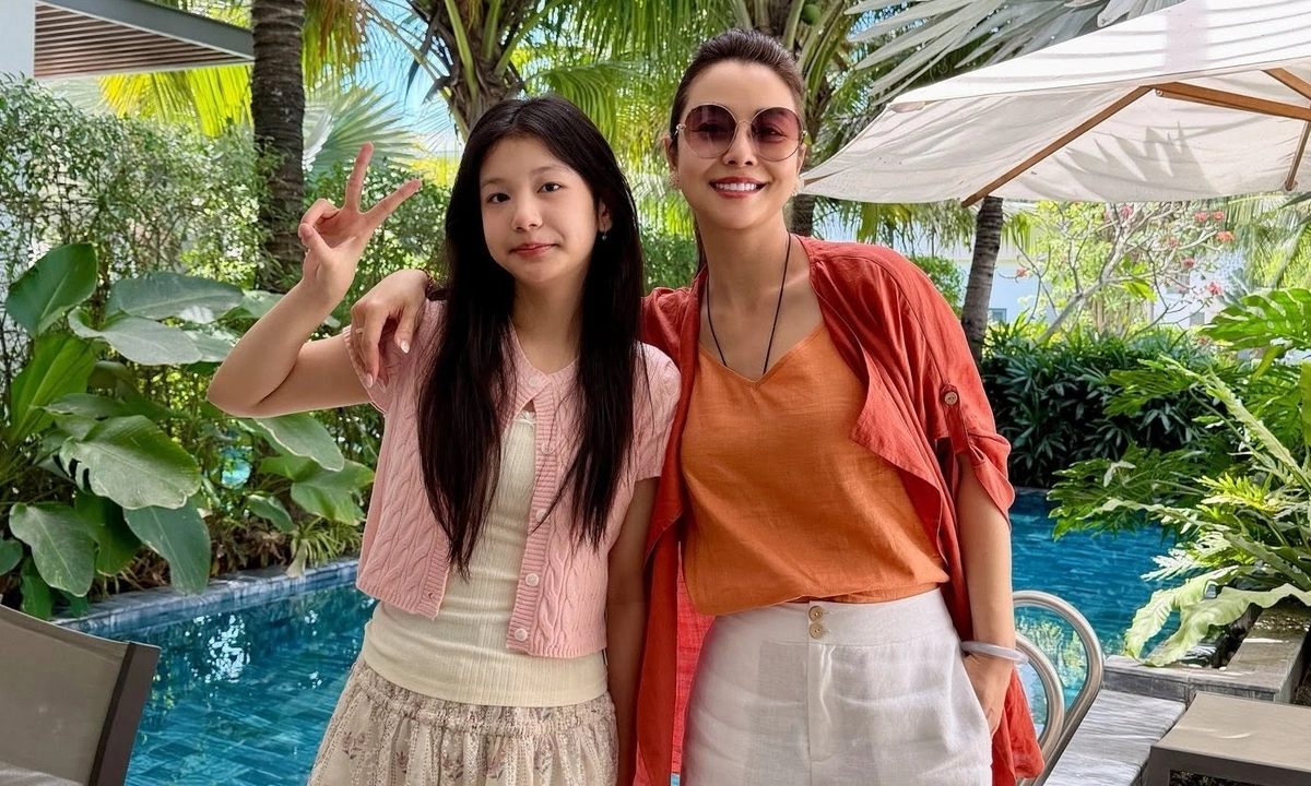 Tủ đồ thời trang của con gái Jennifer Phạm