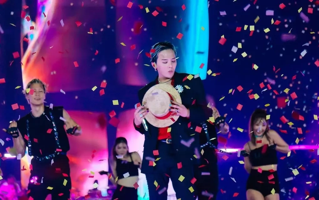 G-Dragon - thủ lĩnh Big Bang - trong concert tại Hưng Yên, hồi tháng 11/2025. Ảnh: Ban tổ chức cung cấp