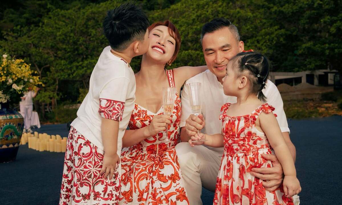 Lý Thùy Chang vun vén tổ ấm bên diễn viên Chi Bảo