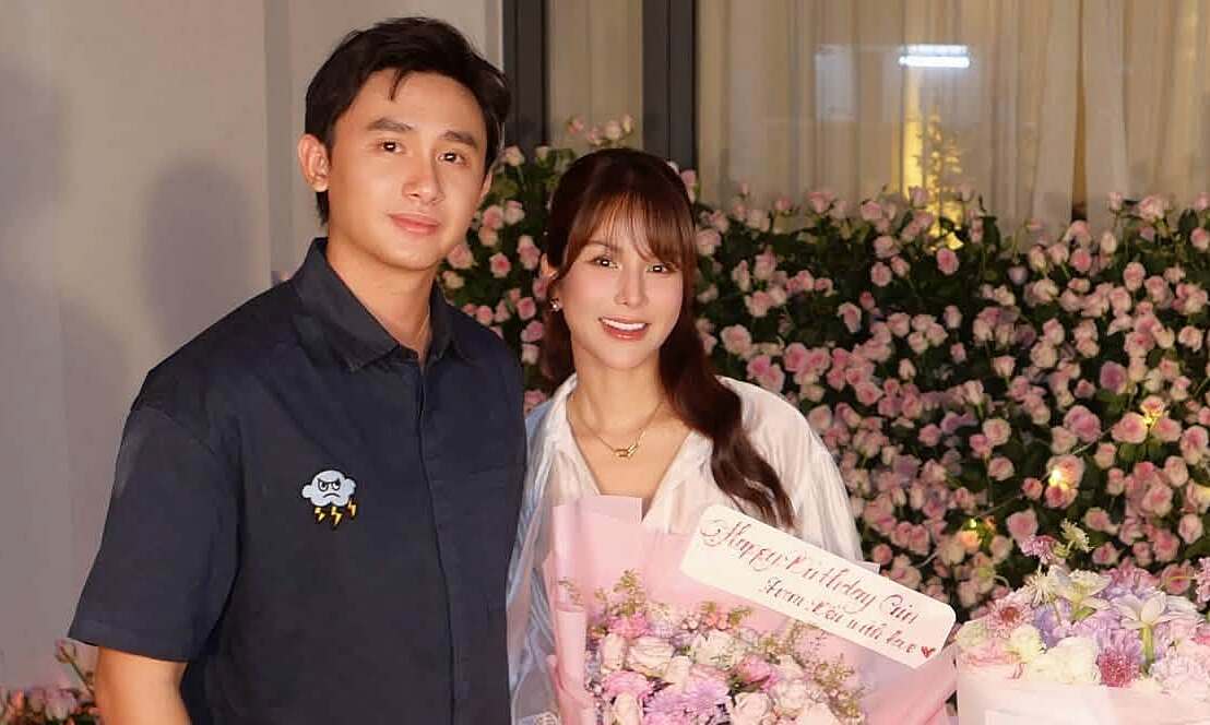 Diệp Lâm Anh được bạn trai tặng 6.836 bông hồng