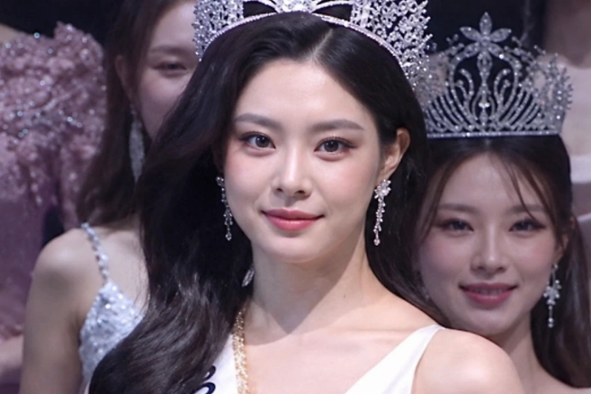 Woo Seo Yoon ở chung kết cuộc thi. Ảnh: Daum